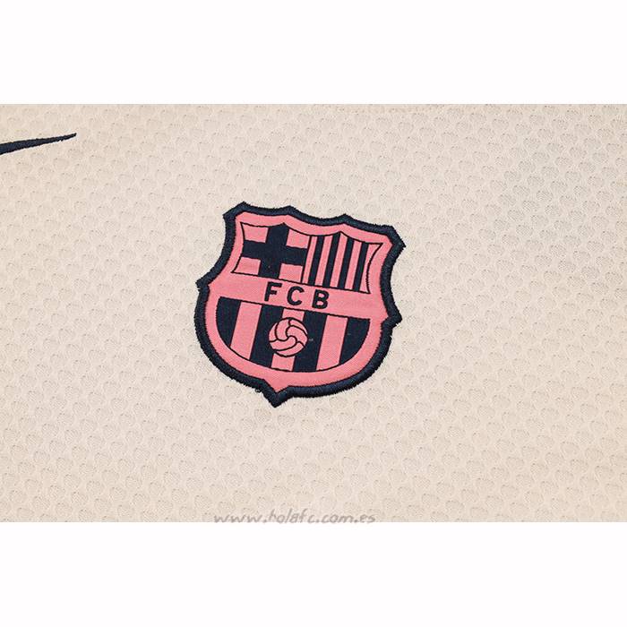 Chandal del Barcelona Manga Corta 2025-2026 Amarillo - Pantalon Corto